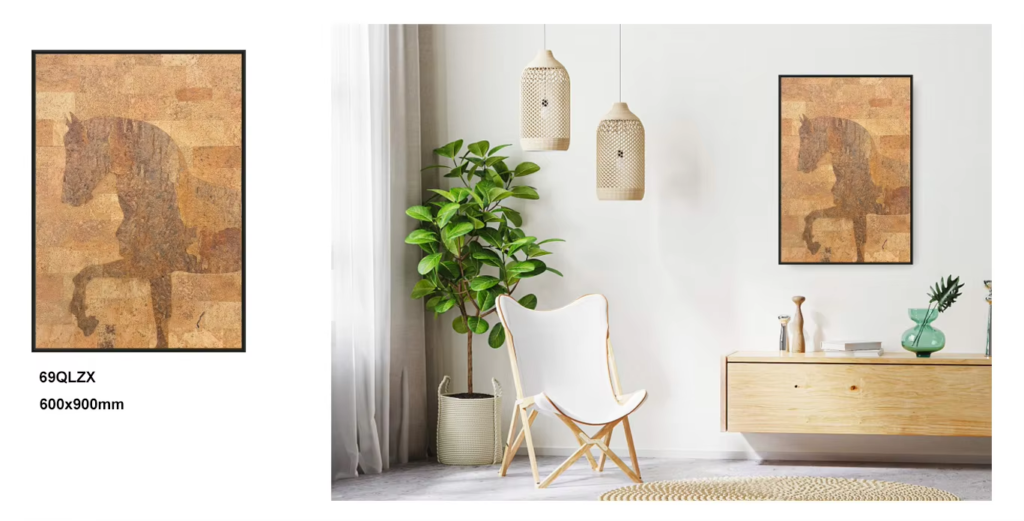 corkovia cork craft painting