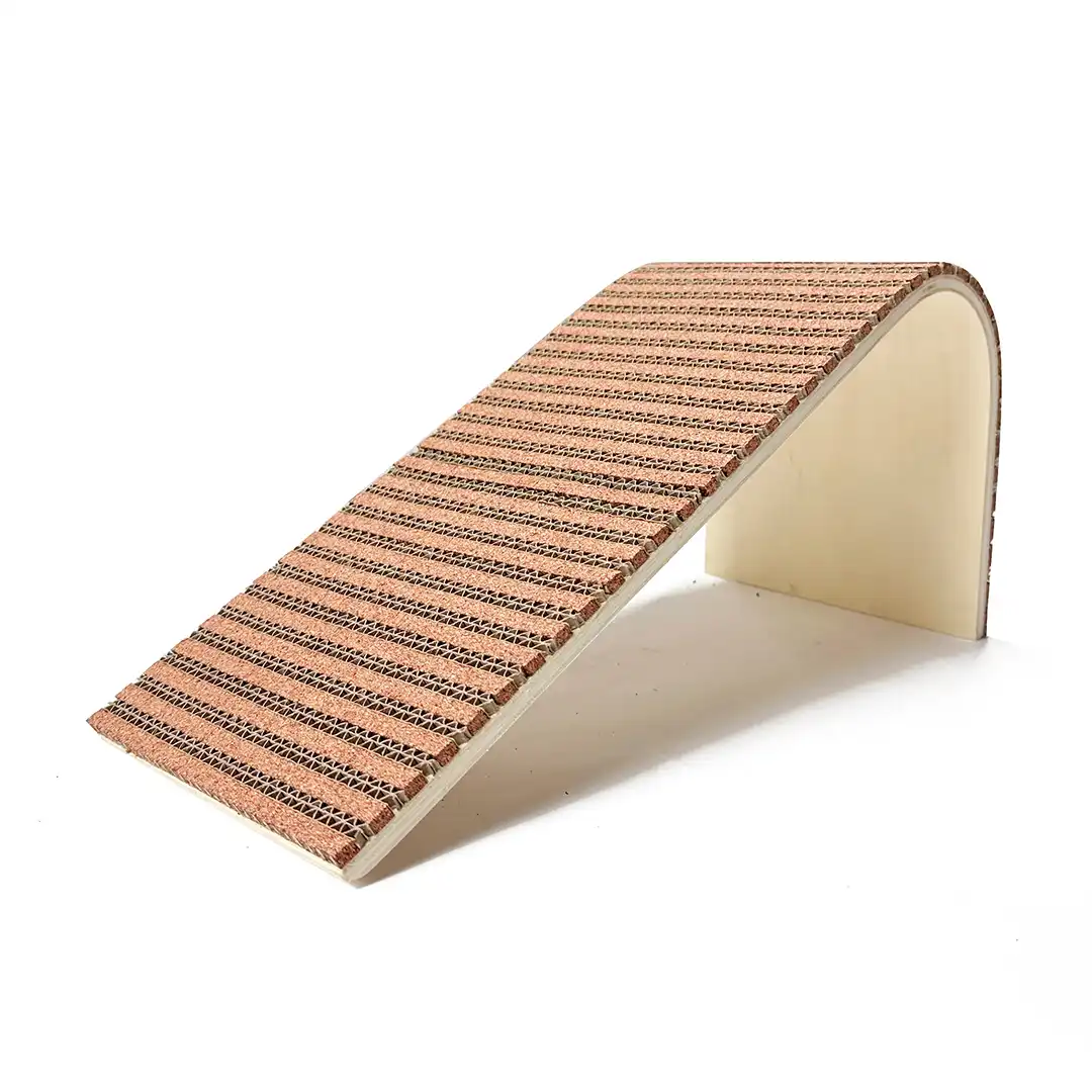 corkovia l shape cork cat scratcher