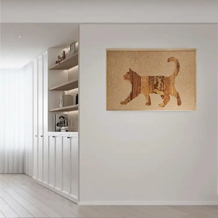 corkovia cork craft painting