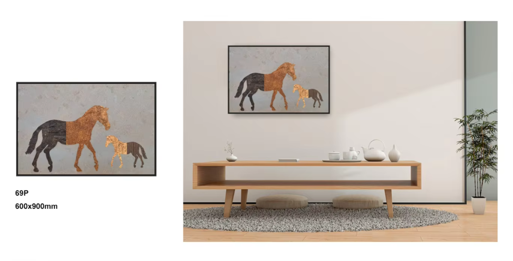 corkovia cork craft painting