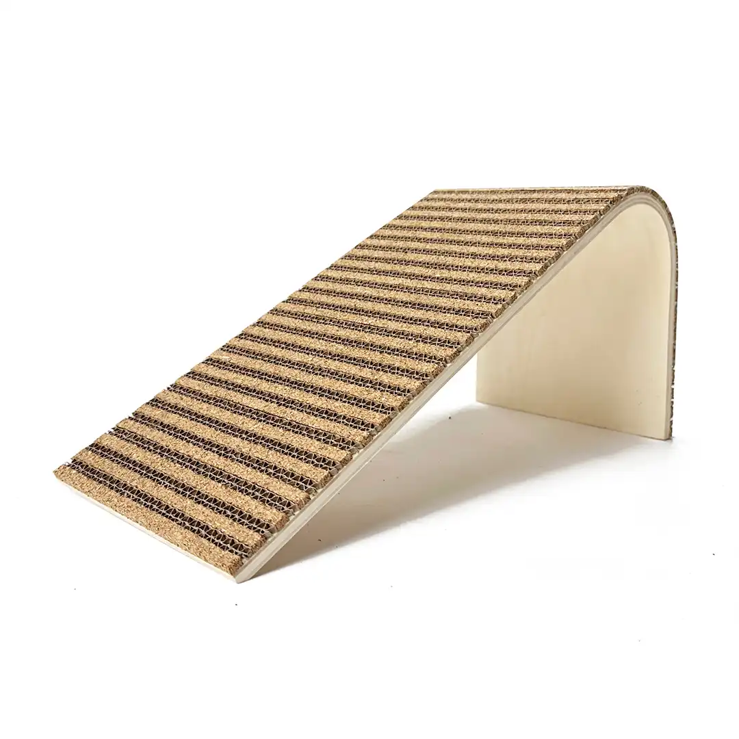 corkovia l shape cork cat scratcher
