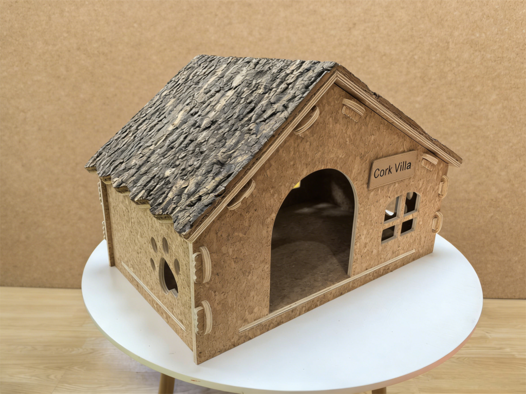 corkovia cork single layer cat villa