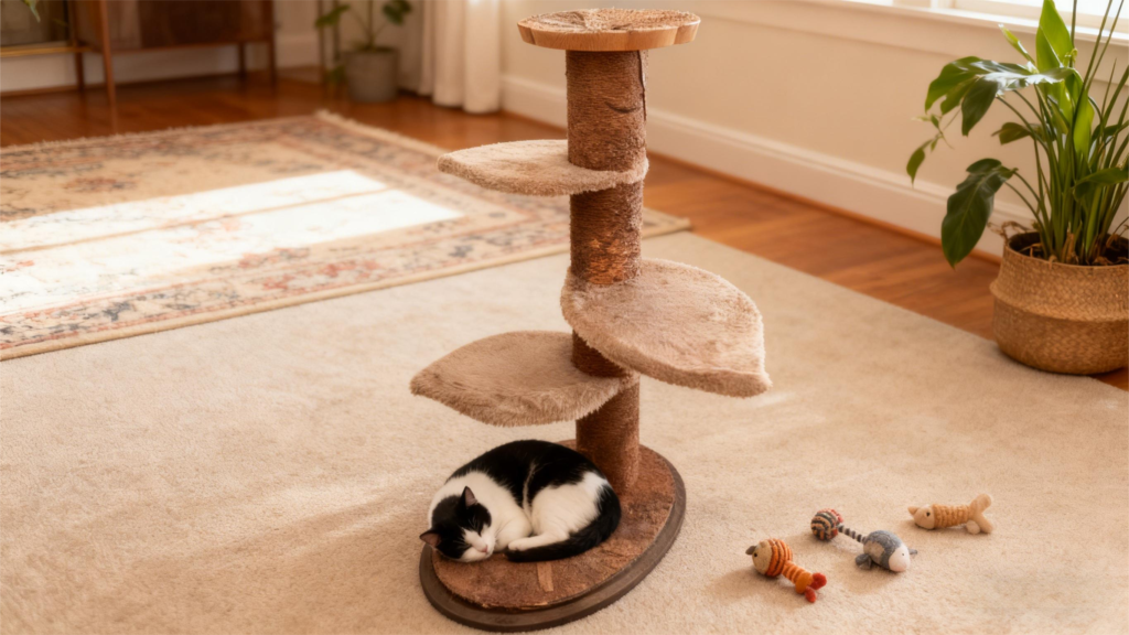 corkovia cork cat climbing frame