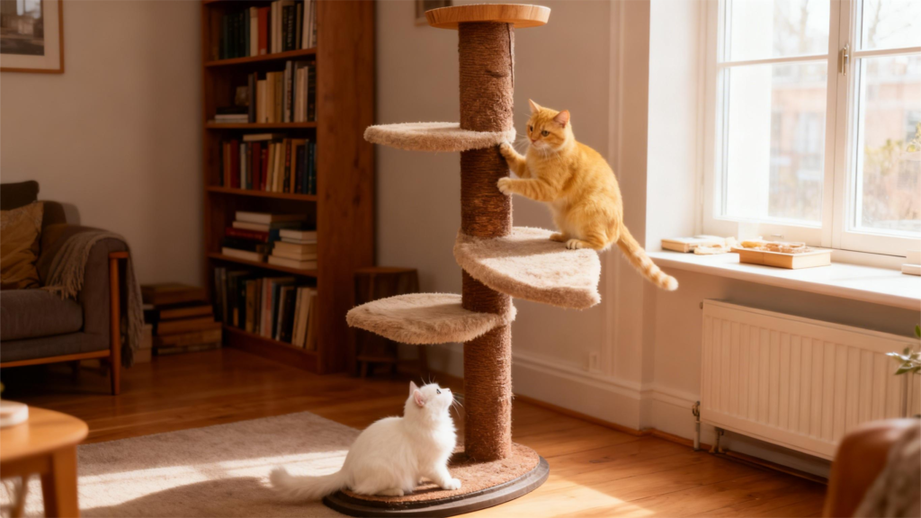 corkovia cork cat climbing frame