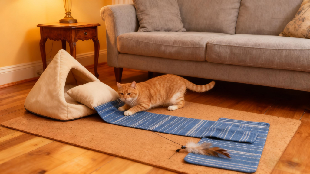 corkovia cork floor mat