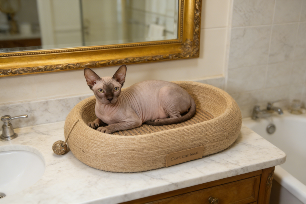 corkovia oval shaped cork tree nest