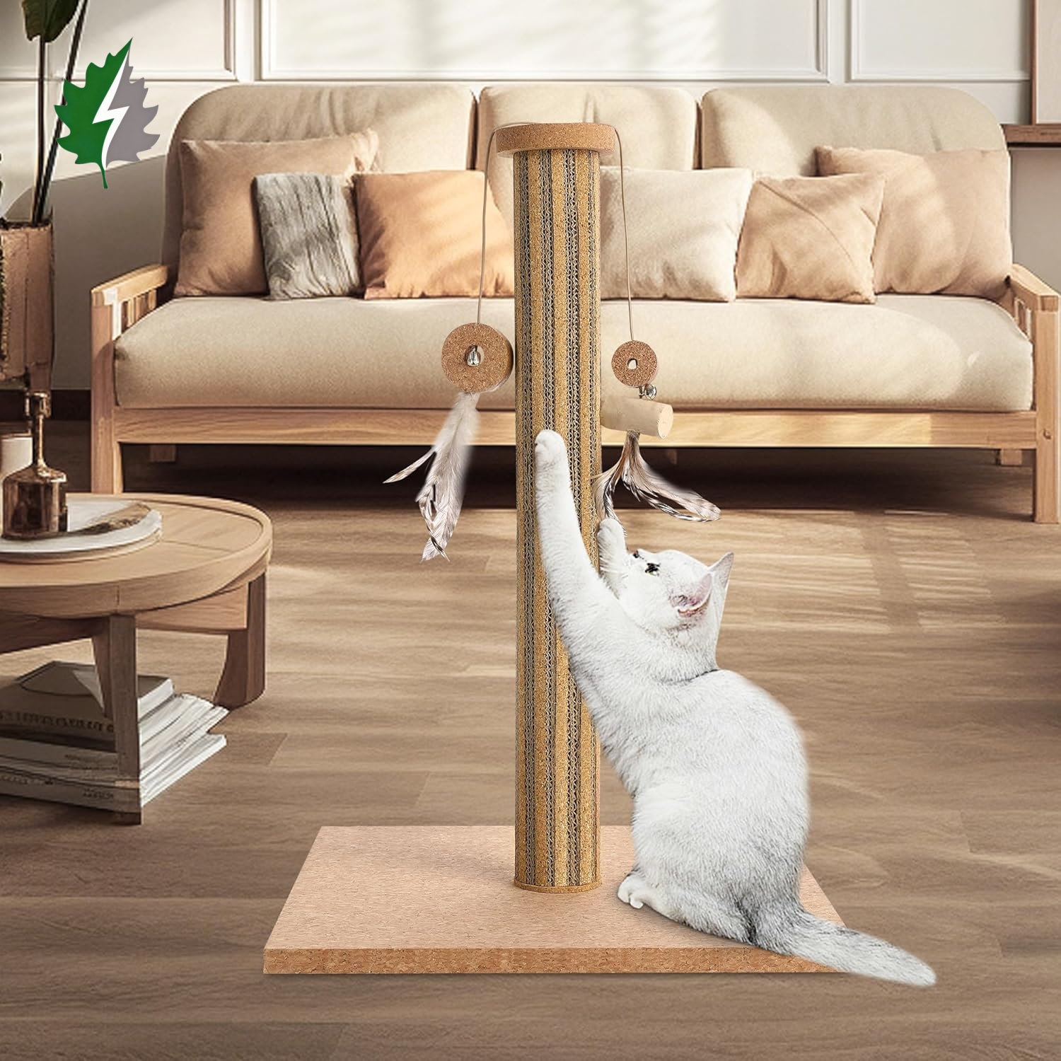 corkovia cork felt scratching post