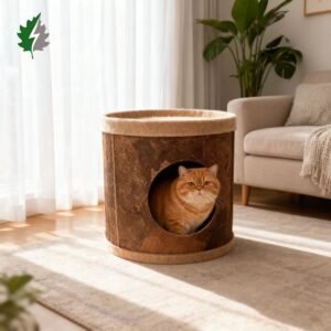 corkovia cork cat bed cave