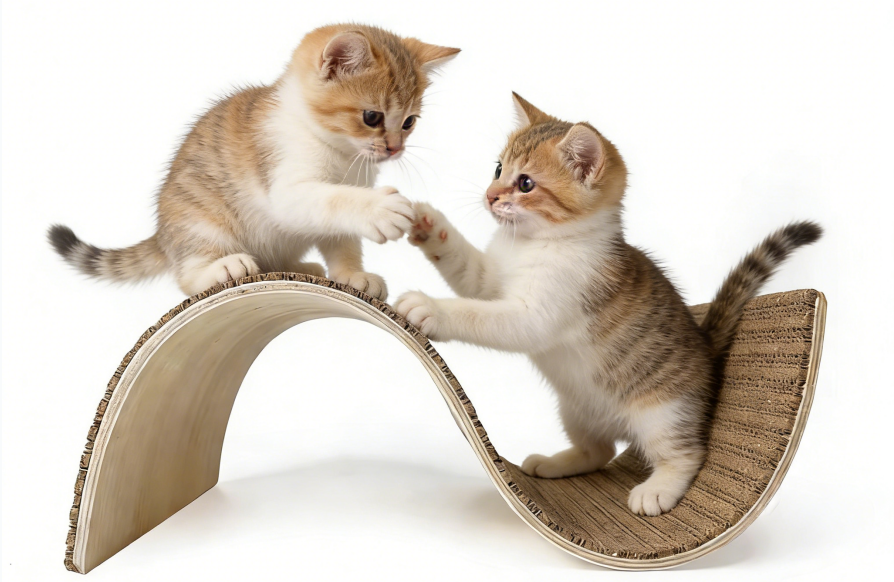 Corkovia S-Shape Cork Cat Scratcher 3