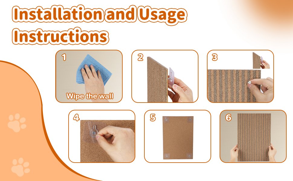 corkovia pasted cat scratching straight board