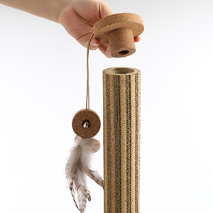 corkovia cork felt scratching post