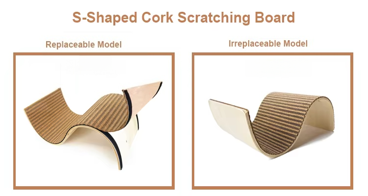 corkovia s shape cork cat scratcher