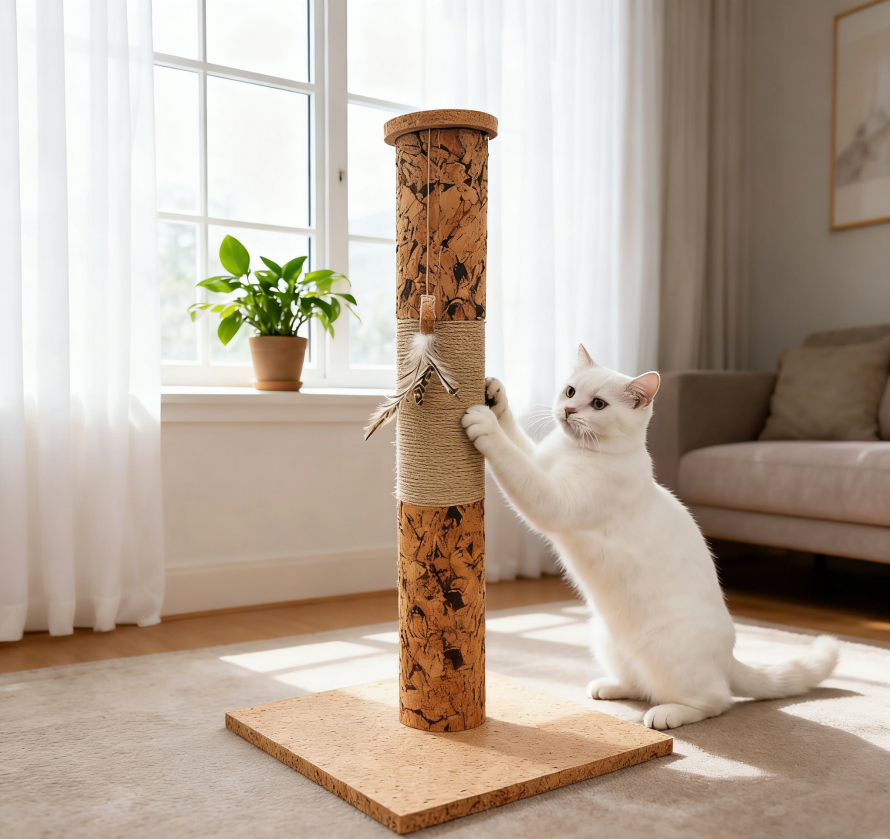 corkovia cork scratching post3 corkovia cork scratching post3
