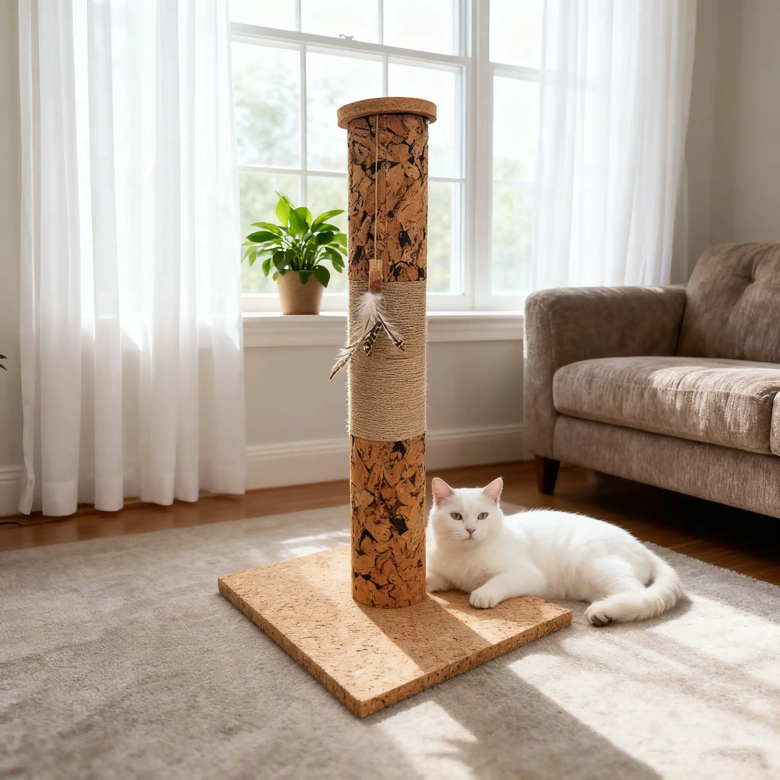corkovia cork scratching post3 corkovia cork scratching post3