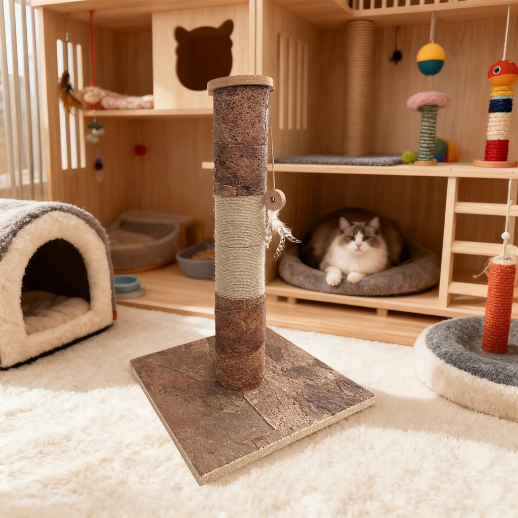 corkovia cork scratching post3