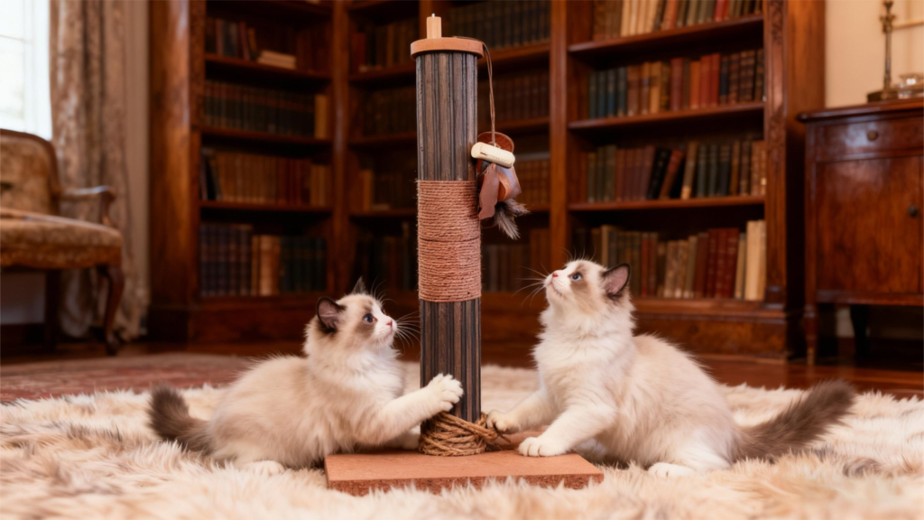 corkovia cork felt scratching post