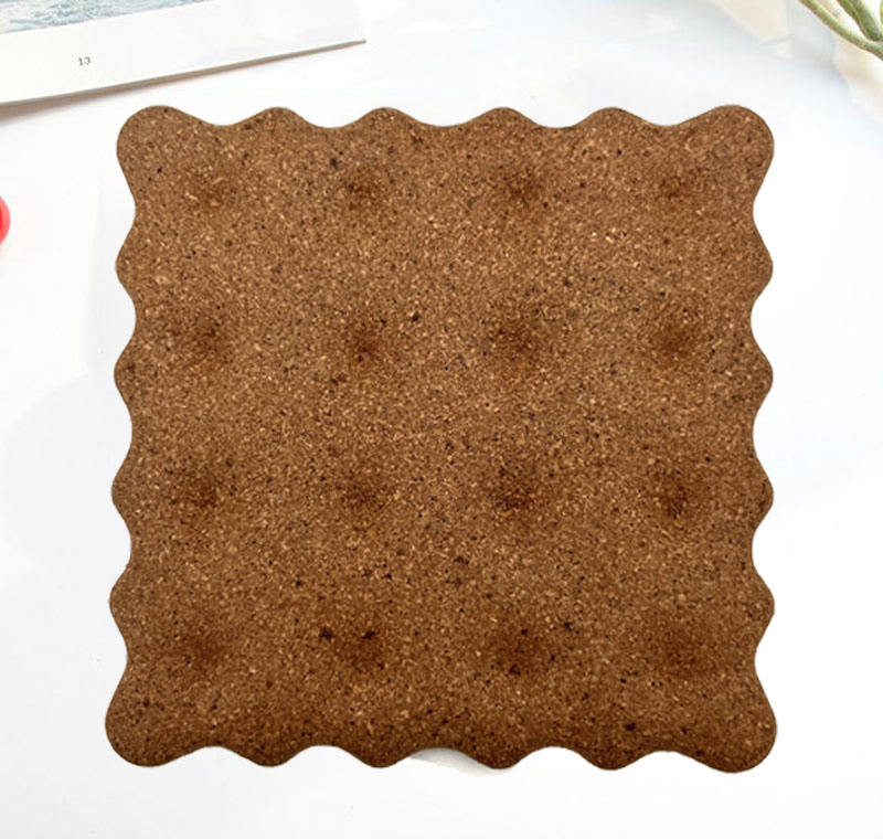 corkovia cookie shaped cork coasters