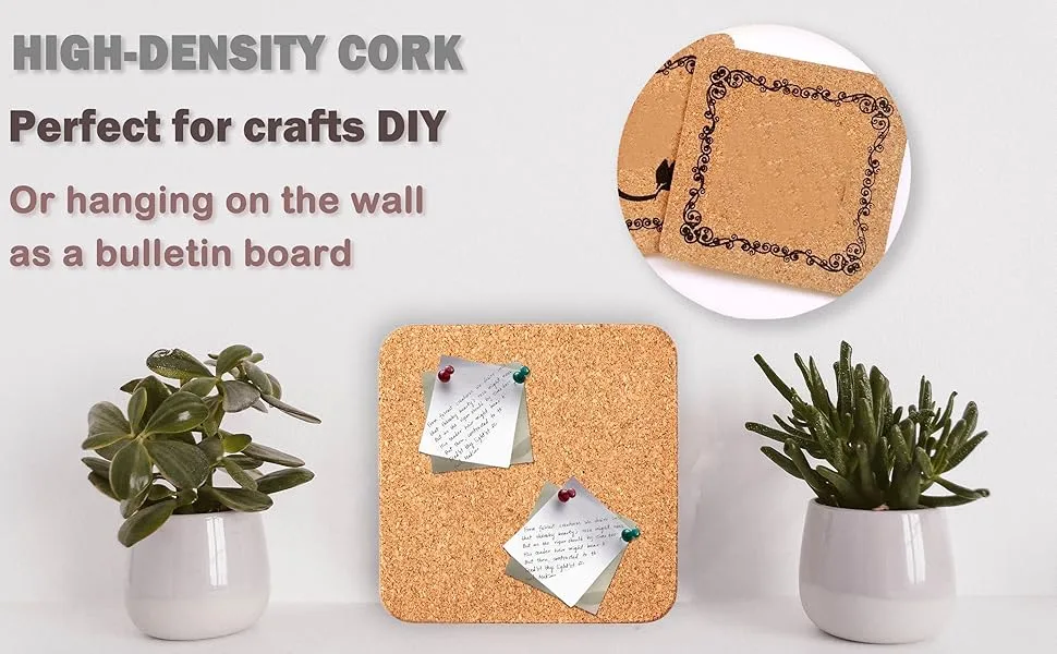 corkovia cork coaster pot mat