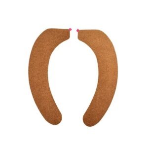 corkovia cork l shaped adhesive toilet mat