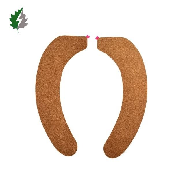 corkovia cork l shaped adhesive toilet mat