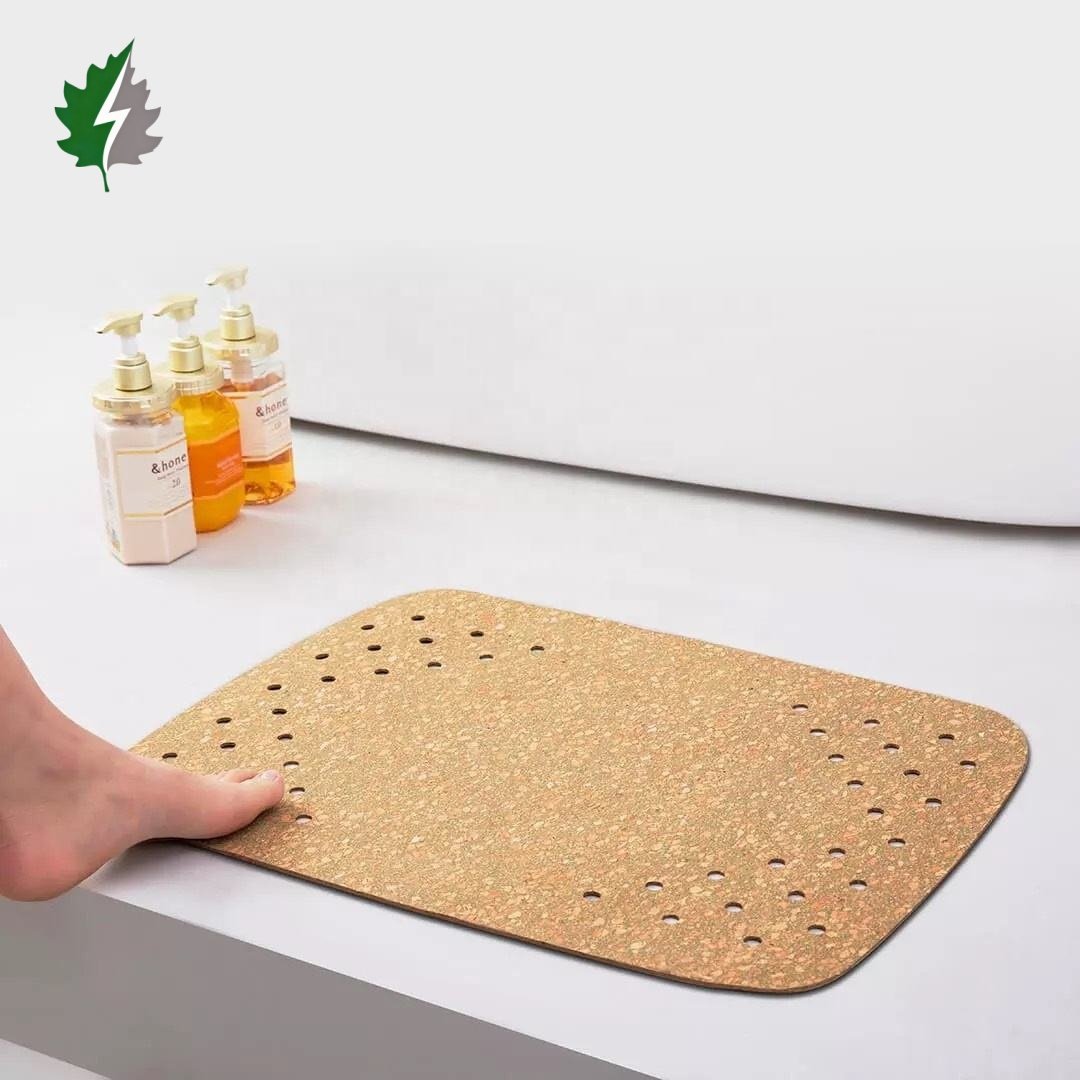 corkovia cork barthroom mat