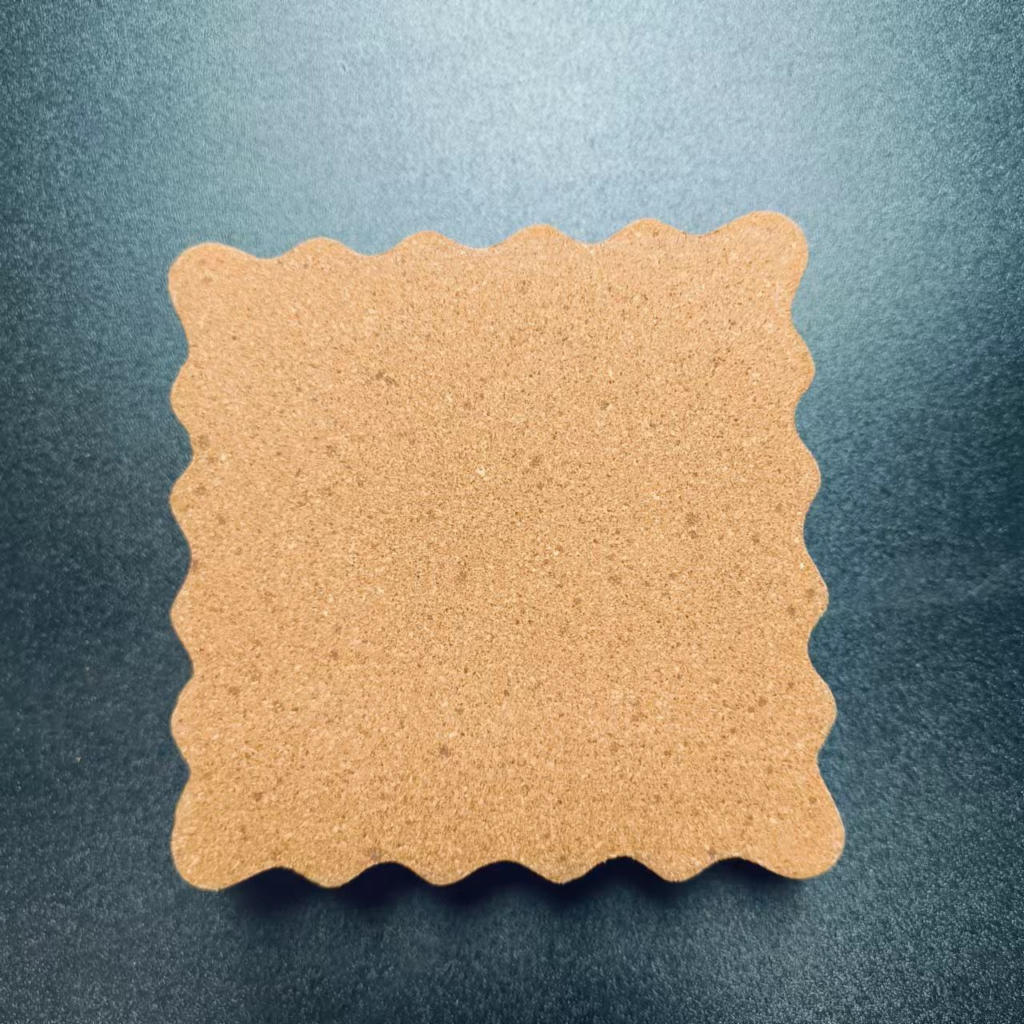 corkovia cookie shaped cork coasters