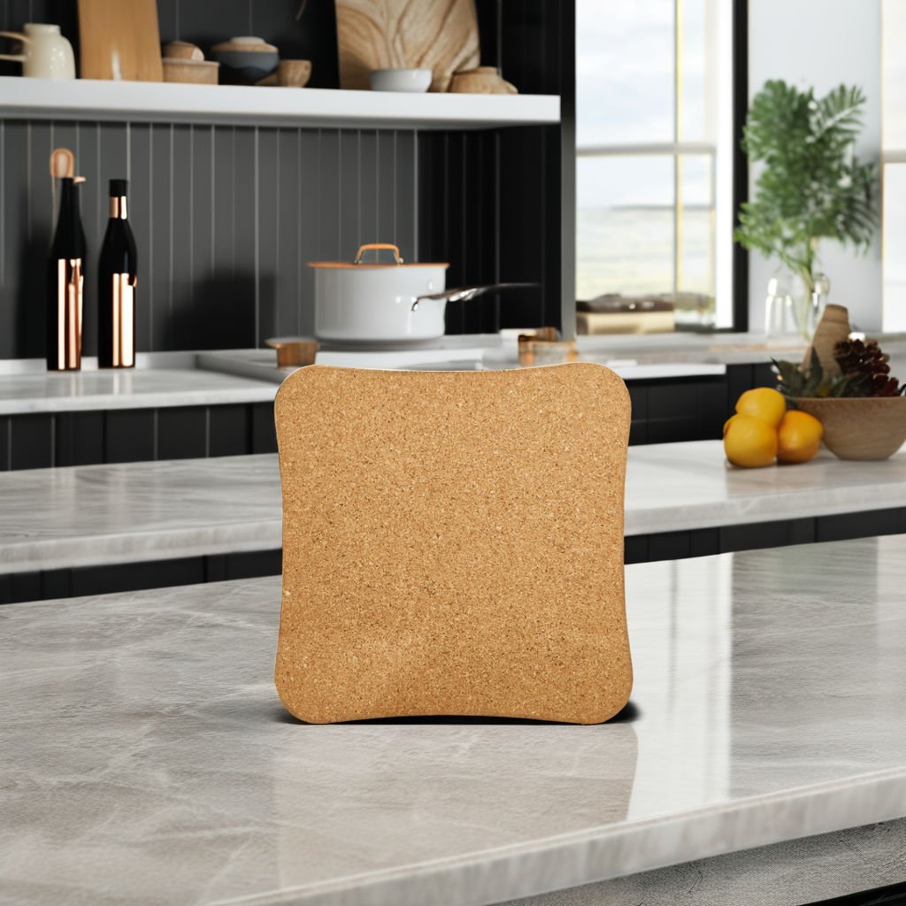 corkovia cork coaster pot mat