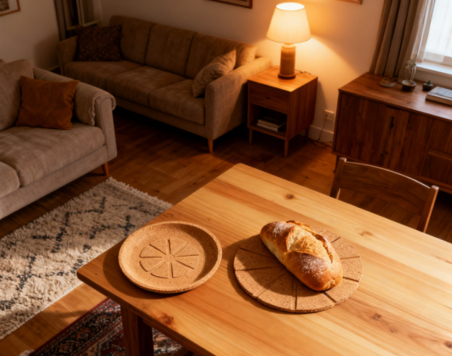 corkovia cork fruit plate