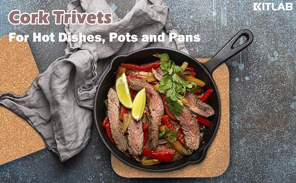 corkovia cork coaster pot mat