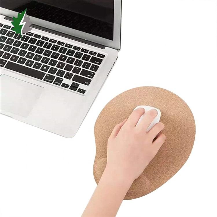 corkovia ergonomic mouse pad with wrist support