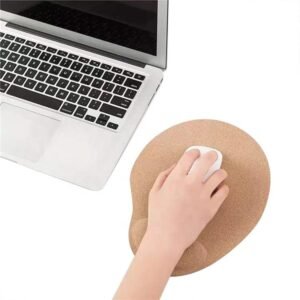 corkovia ergonomic mouse pad with wrist support
