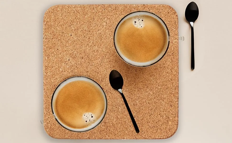 corkovia cork coaster pot mat