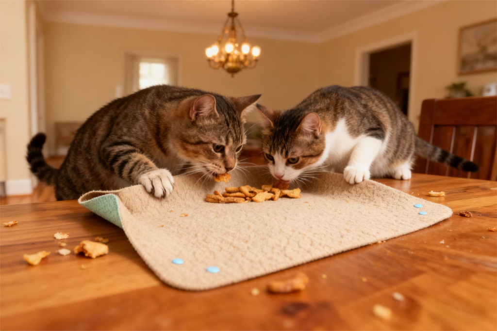 corkovia feeding cork pu mat