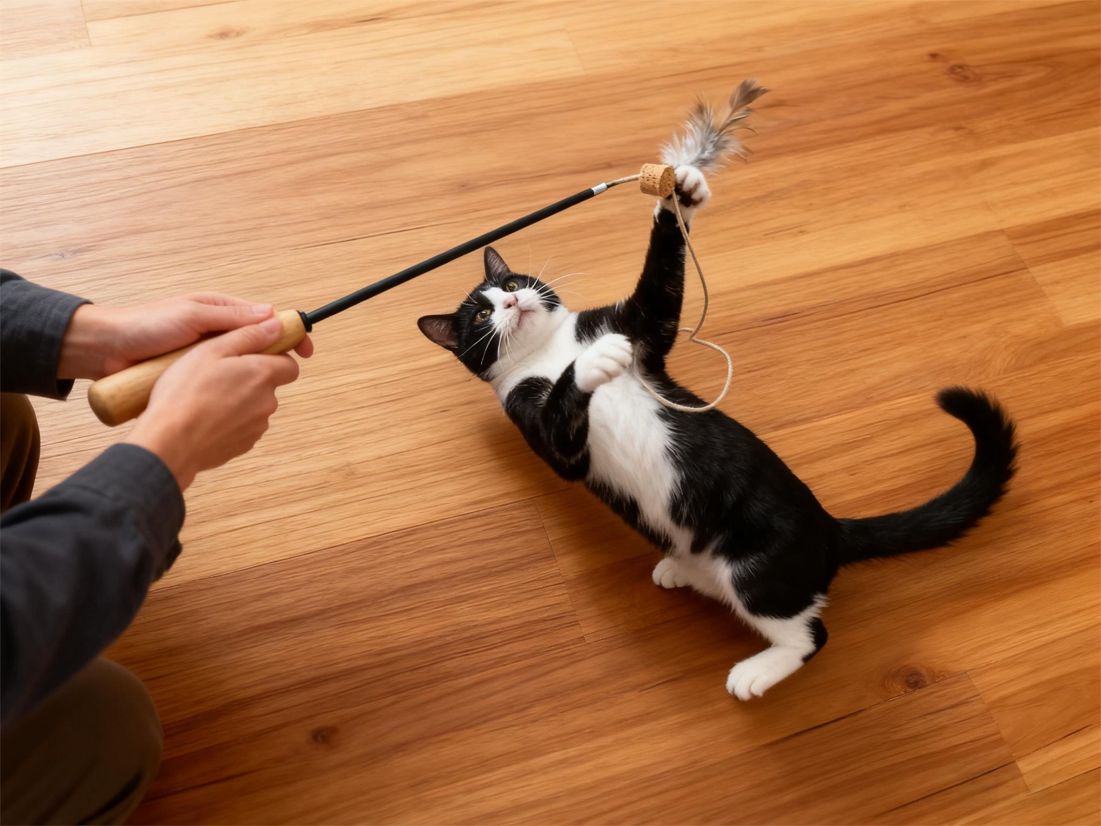 corkovia cat feather teaser