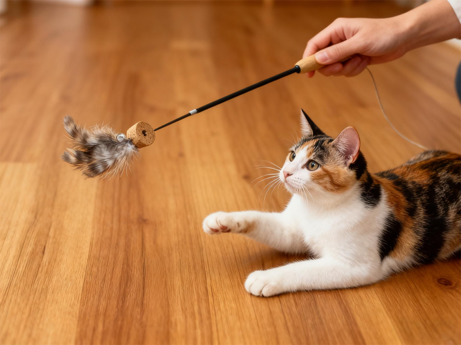 corkovia cat feather teaser