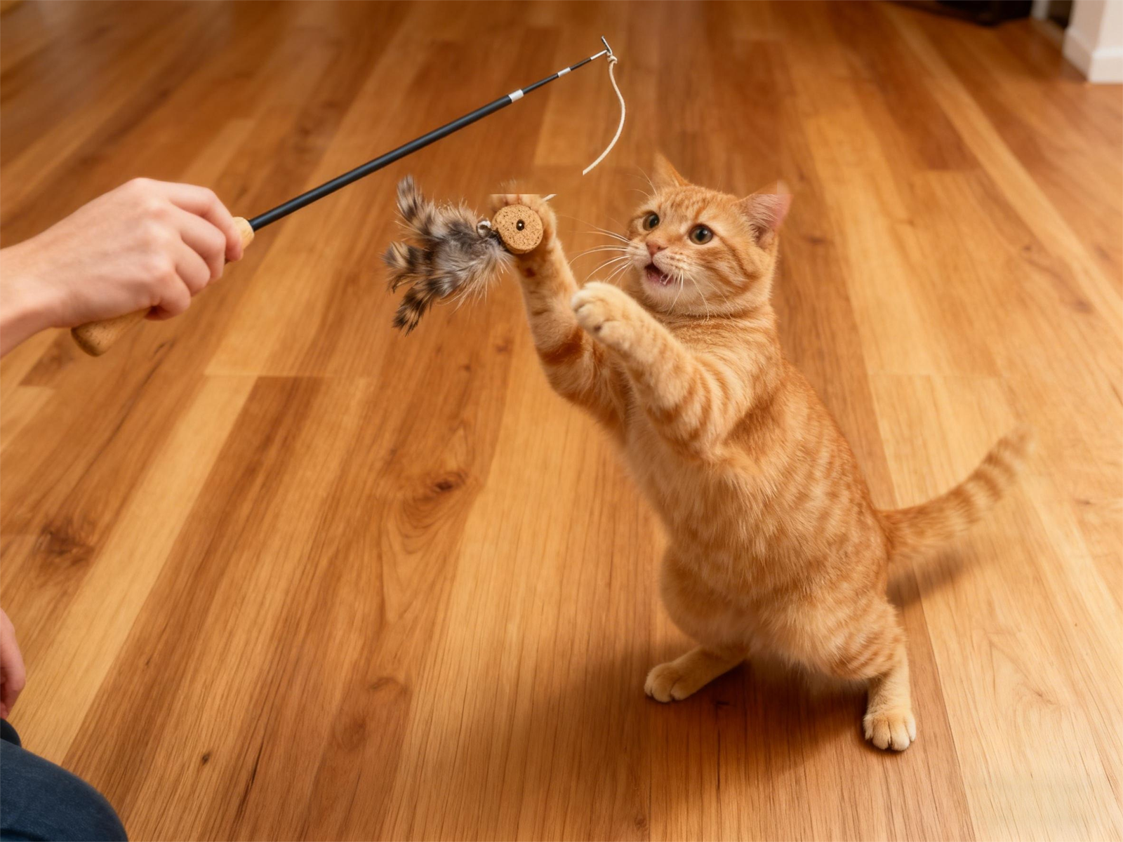 corkovia cat feather teaser